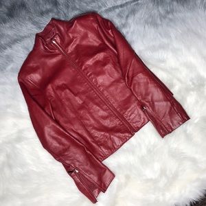 Wilson genuine leather.